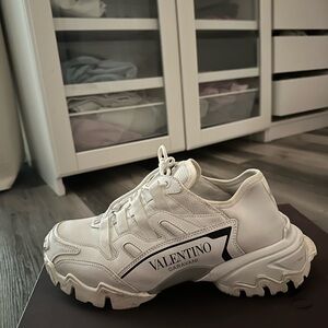 Valentino White Chunky Sneakers